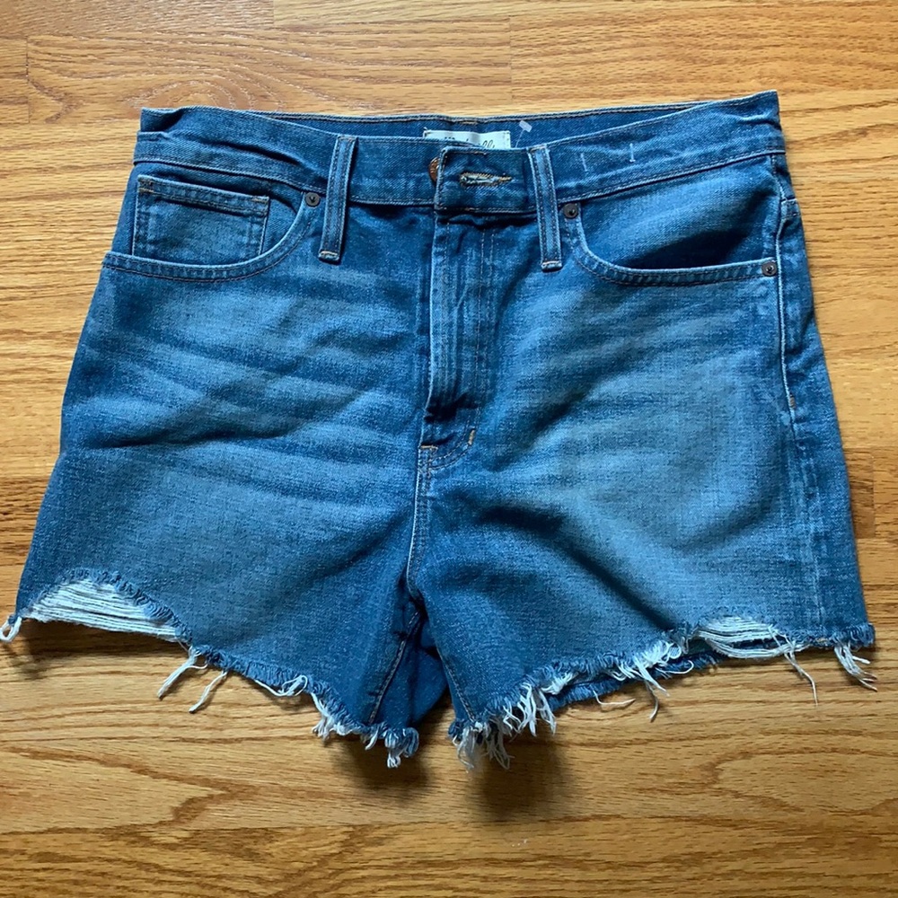 Madewell Blue Jean Shorts